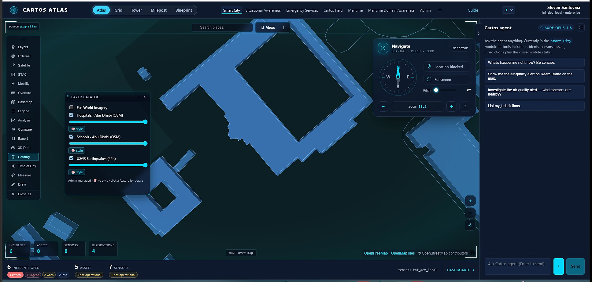 Cartos Atlas — Government edition