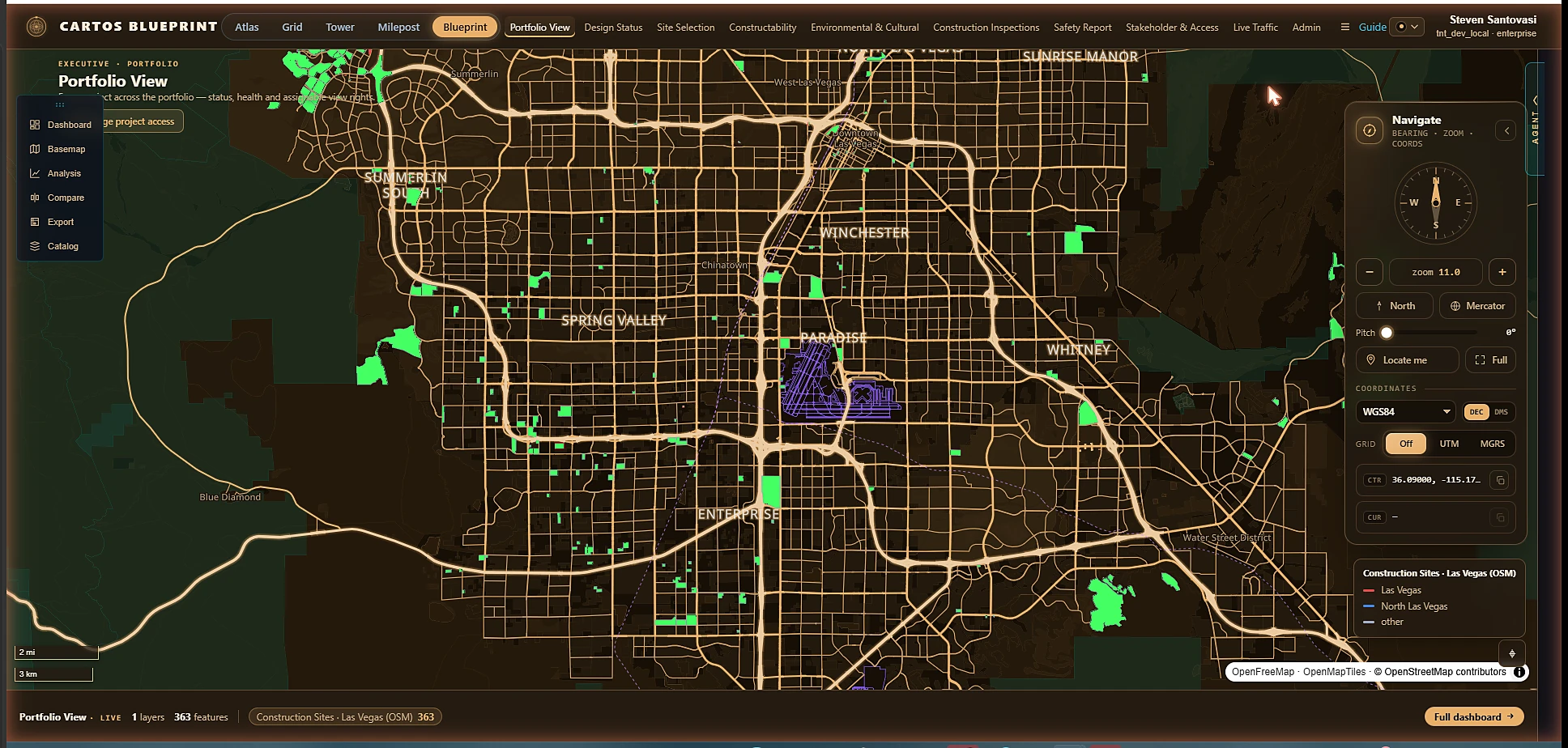 Cartos Blueprint — Infrastructure delivery · AEC